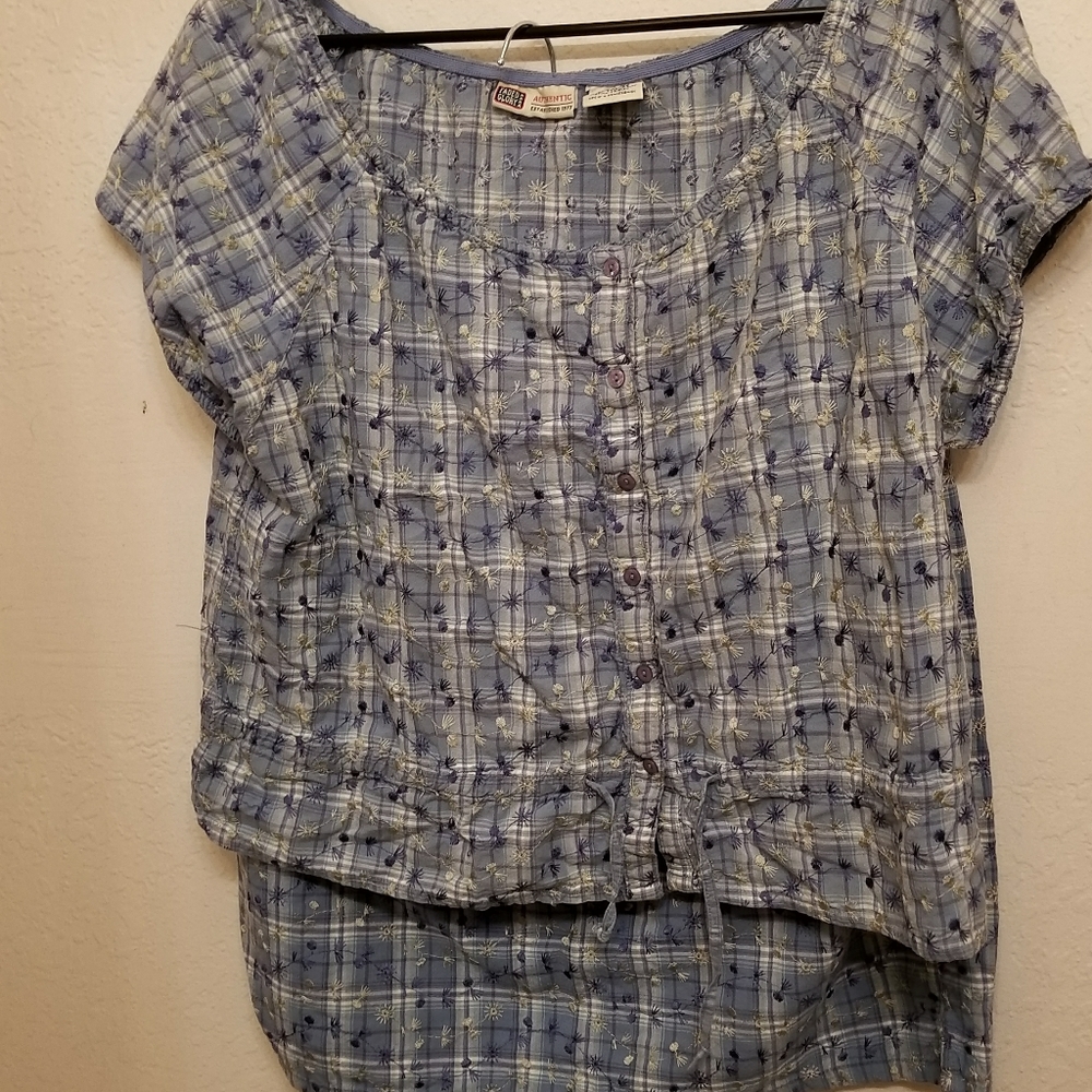 A shirt and skirt combo size XL 16/18